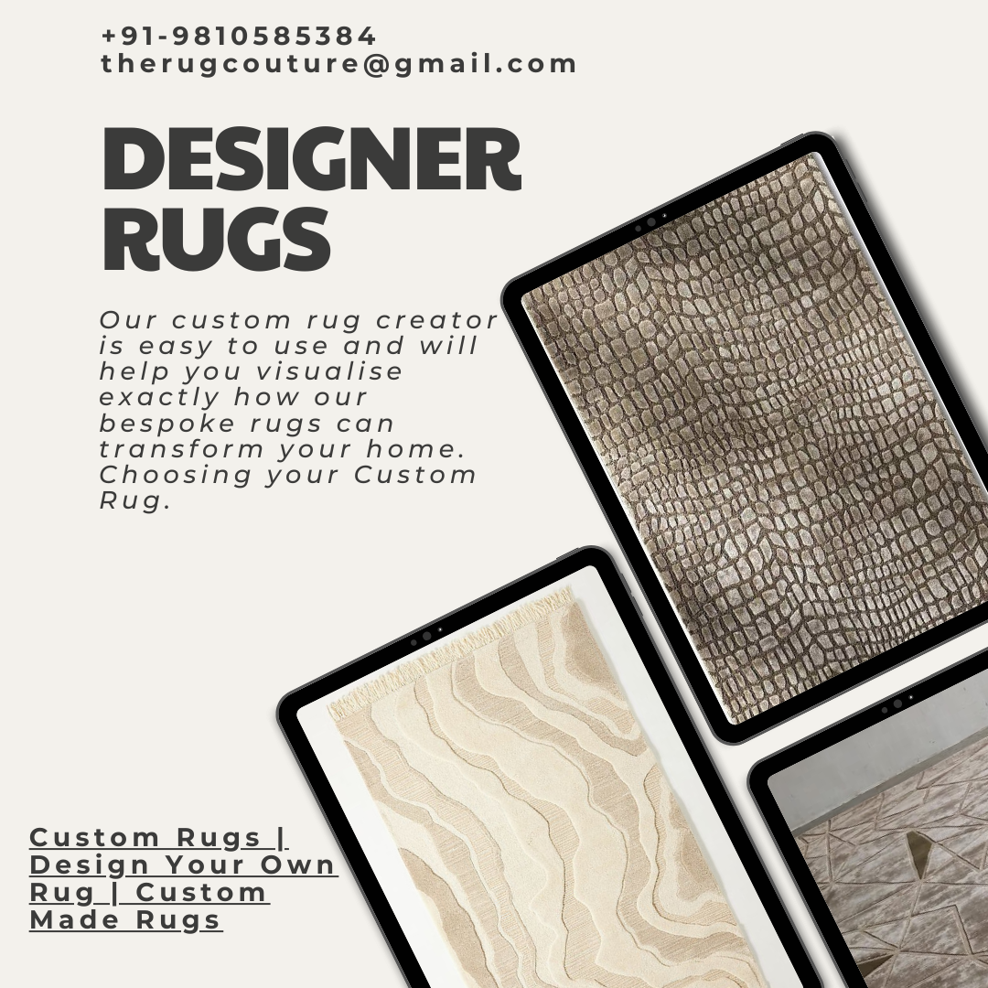 Rugs and Carpets For Living Room , Designer Rugs , Custom Rugs