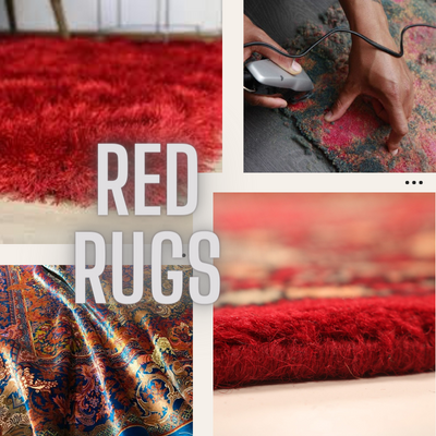 Red Designer Rugs