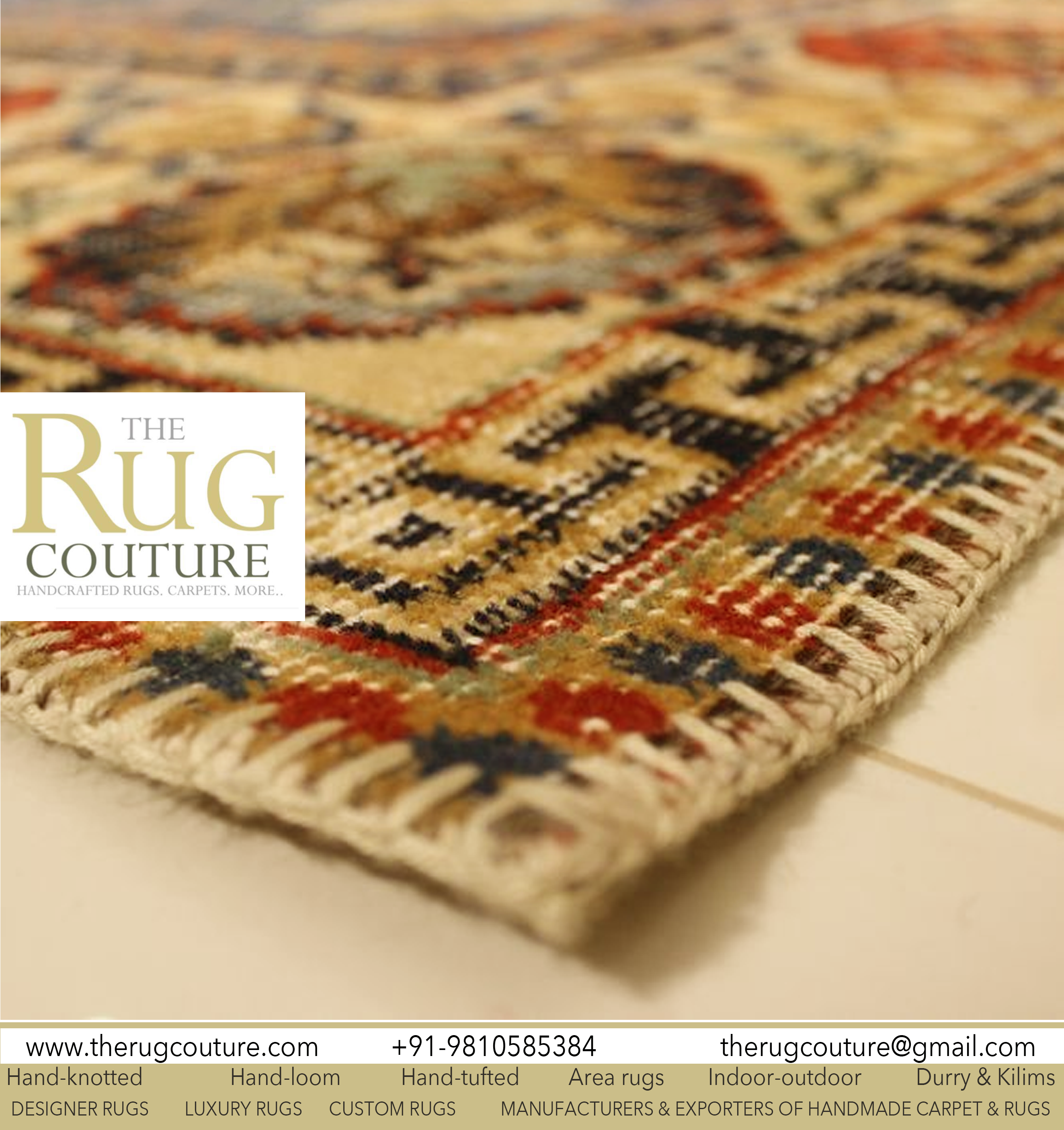 Hand-Knotted & Handcrafted Rugs and Carpets